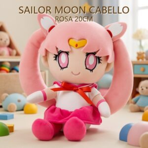 SAILOR MOON CABELLO ROSA 20CM