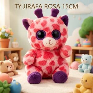 TY JIRAFA ROSA 15CM