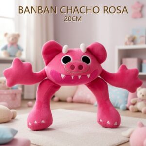 BANBAN CHACHO ROSA 20CM