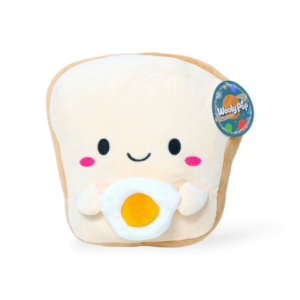 PELUCHE CON FORMA DE TOSTADO CON HUEVO