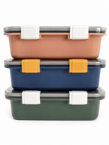 TUPPER SIMPLE STAINLESS STEEL LUNCH BOX