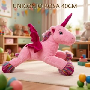 UNICORNIO ROSA 40CM