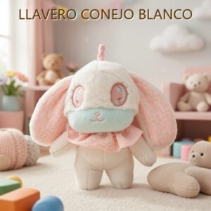 LLAVERO CONEJO BLANCO