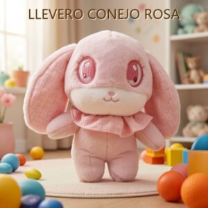 LLEVERO CONEJO ROSA