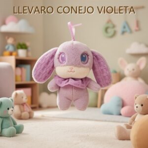 LLEVARO CONEJO VIOLETA