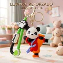 LLAVERO REFORZADO KUNGFU PANDA
