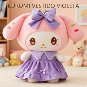 KUROMI VESTIDO VIOLETA 40CM