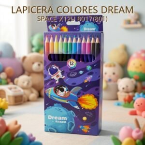 LAPICERA COLORES DREAM SPACE X12U 8017(801)