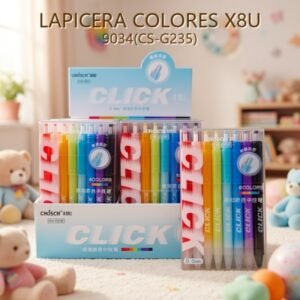 LAPICERA COLORES X8U 9034(CS-G235)