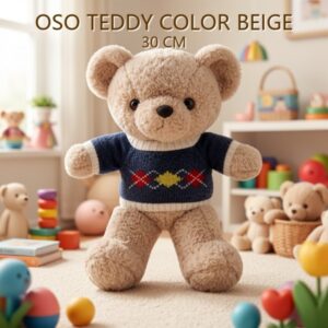 OSO TEDDY COLOR BEIGE 30 CM