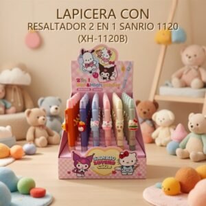 LAPICERA CON RESALTADOR 2 EN 1 SANRIO 1120 (XH-1120B)