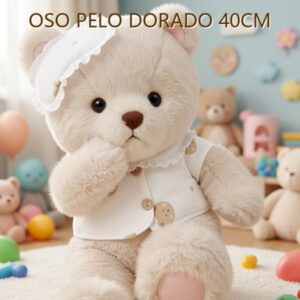 OSO PELO DORADO 40CM