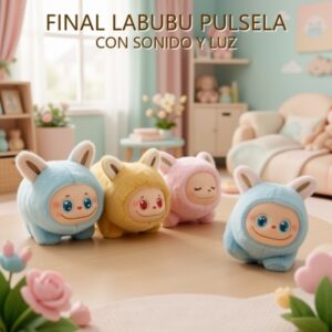 LABUBU PULSELA CON SONIDO Y LUZ