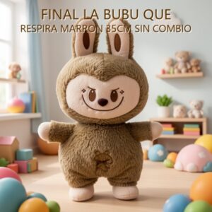 LA BUBU QUE RESPIRA MARRON 35CM SIN COMBIO