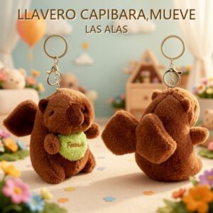 LLAVERO CAPIBARA,MUEVE LAS ALAS