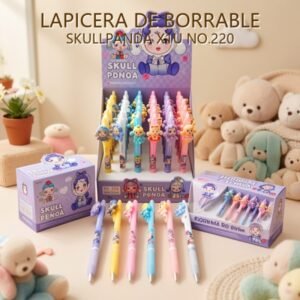 LAPICERA DE BORRABLE SKULLPANDA X1U NO.220