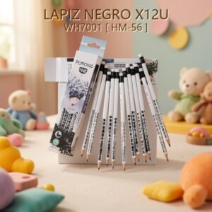 LAPIZ NEGRO X12U WH7001 [ HM-56 ]