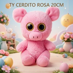 TY CERDITO ROSA 20CM
