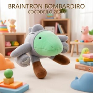 BRAINTRON BOMBARDIRO COCODRILO 20CM