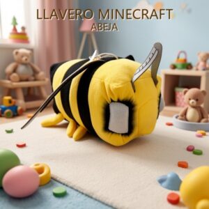 LLAVERO MINECRAFT ABEJA