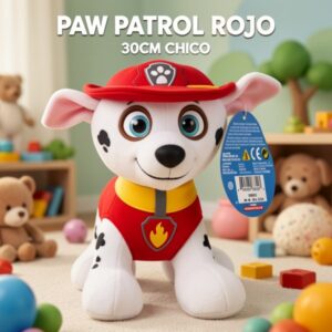 PAW PATROL ROJO 30CM CHICO