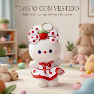 CONEJO CON VESTIDO
