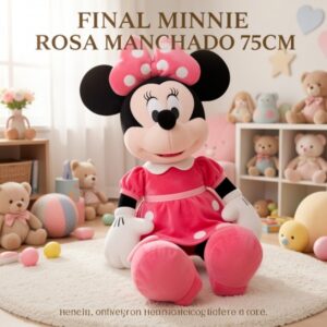 FINAL MINNIE ROSA MANCHADO 75CM