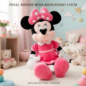 FINAL MINNIE ROSA MANCHADO 115CM