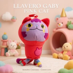 LLAVERO GABY PINK CAT
