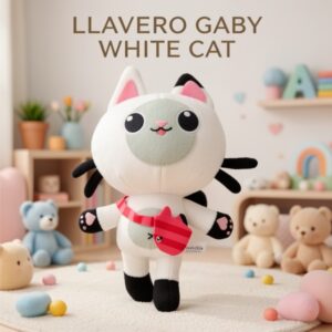 LLAVERO GABY WHITE CAT