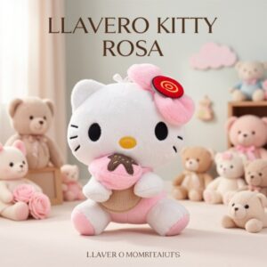 LLAVERO KITTY ROSA