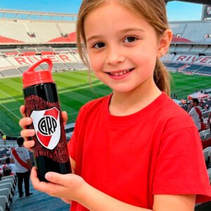 BOTELLA RIVER PLATE DE ALUMINIO 500 ML