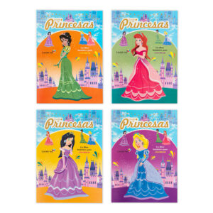 CASTILLO DE PRINCESAS UN LIBRO FANTASTICO PARA COLOREAR