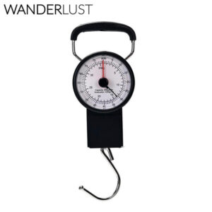 MD38262 - Balanza Analogica Wanderlust Con Gancho Y Centimetro 11.8x7.7x3.3 Cm