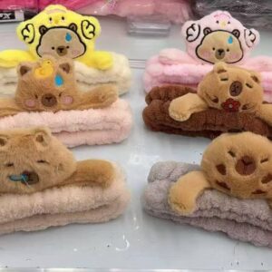 Vincha de peluche osito