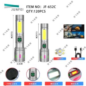 Linterna LED Táctica Recargable