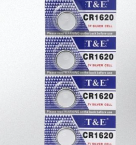 Pila botón litio CR1620 3V x5