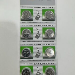 Pila botón alcalina AG13 1.55V x10