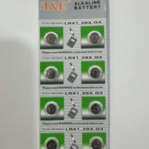 Pila botón alcalina AG3 1.55V x10