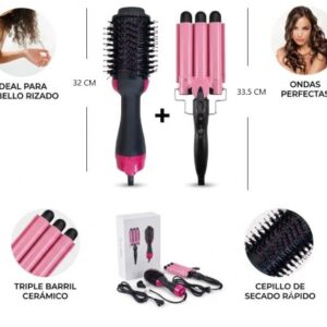 KIT BUCLERA + CEPILLO SECADOR