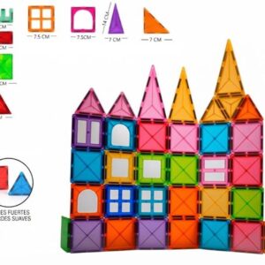 BLOQUES MAGNETICOS 3D 60 PCS