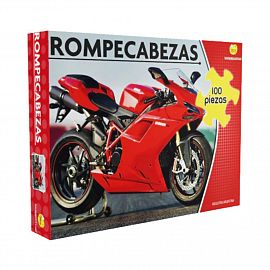 ROMPECABEZAS X 100 PIEZAS MOTIVO MOTO