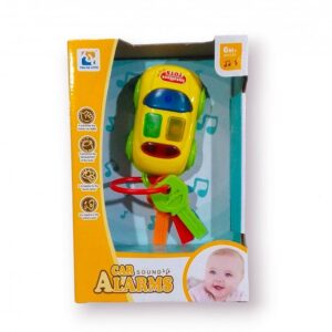 SONAJERO AUTITO CON SONIDO Y LLAVE EN CAJA