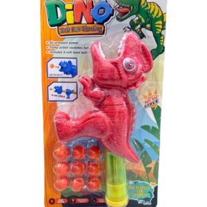 PISTOLA DINO LANZA BOLA 45X25CM