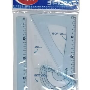 SET GEOME MAPED 3PCS 20CM