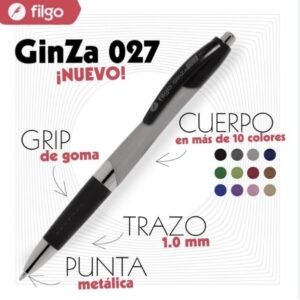 BOLIGRAFO FILGO GINZA 1.0AZUL