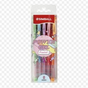 BOLIGRAFO GEL SIMBALL X5 PASTEL