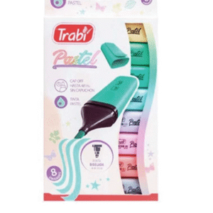 RESALTADOR TRABI PASTEL P/B X8