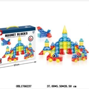 BLOQIES MAGNETICOS INGENIO 52PCS 37X30CM