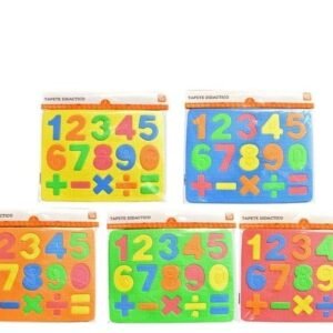 NUMEROS GOMA EVA